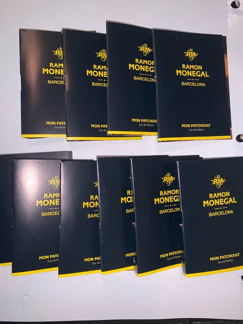 Ramon Monegal Mon Patcholly 10 X SAMPLER  2 ml each Perfumes