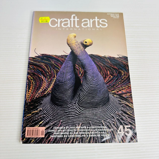 CRAFT ARTS INTERNATIONAL Magazine 5 Art Glass Sculpture Wood Ceramics £