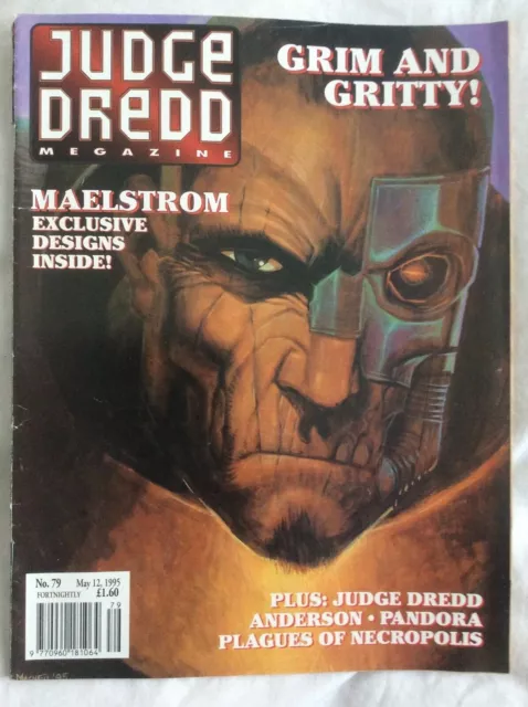 Judge Dredd Megazine Vol2 #79 Pandora, Anderson, Necropolis, Maelstrom (2000ad)