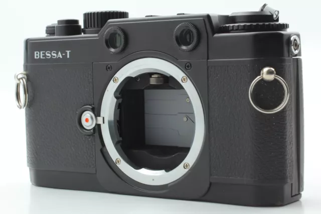[Near MINT] Voigtlander Bessa-T Black 35mm Rangefinder Film Camera Body JAPAN