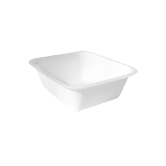 Plateaux pour Aliments En Canne De Sucre Compostable 7-8 Portions 100 Pièces