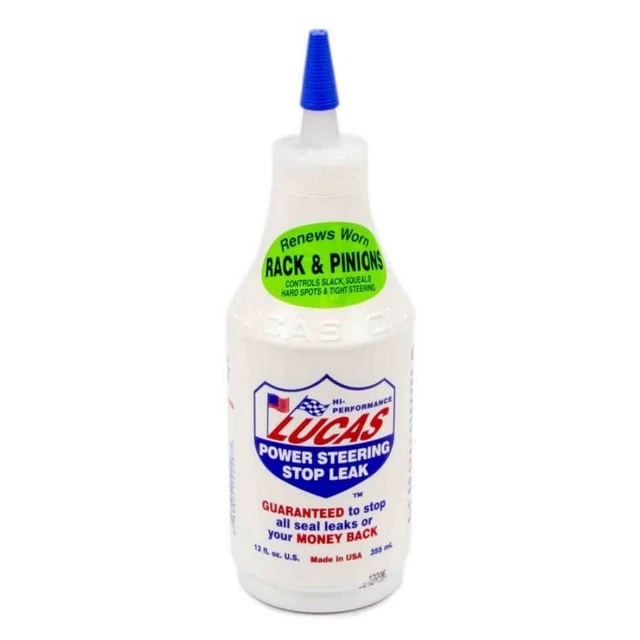 LUCAS 10008 POWER Steering Rack & Pinion Stop Leak Additive 12 Oz