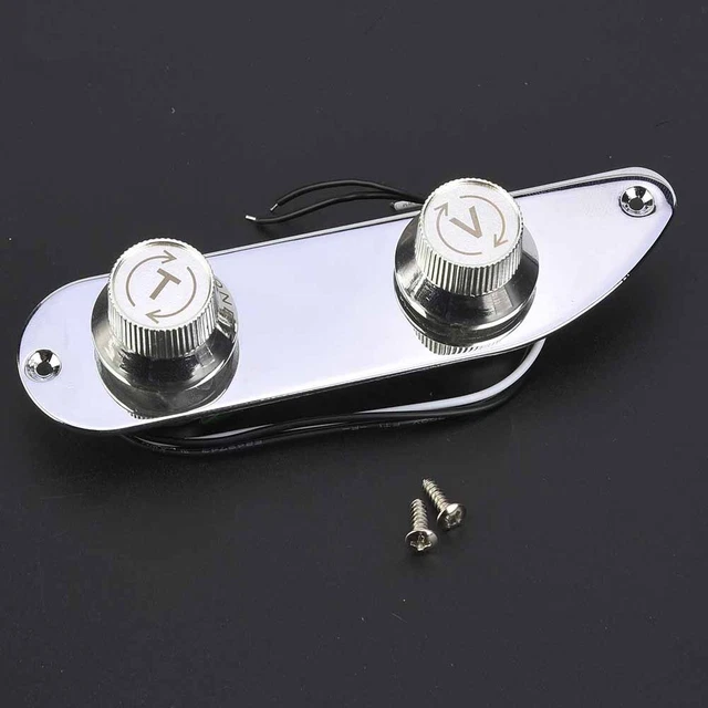 Electric Bass Control Plate + Knobs For 51 P Bass Guitar Parts Accessory Electric Bass Control Plate + Knobs For 51 P Bass Guitar Parts Accessory