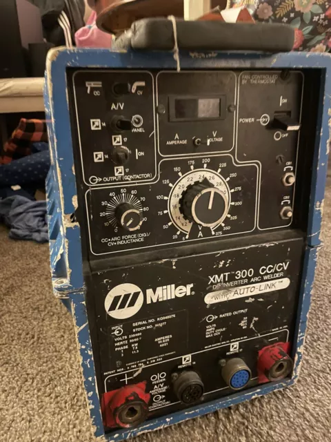 Miller XMT300 CC/CV Welder for Parts or Repair