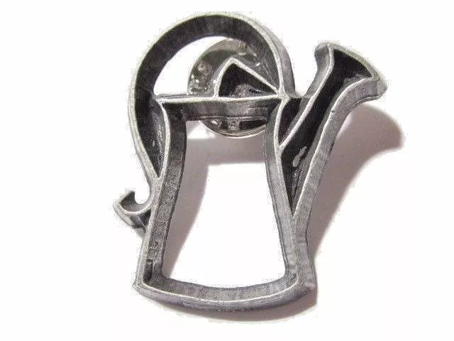 Ann Clarke Limited Watering Can 'Cookie' Cutter Design 1996 Pewter Lapel Pin