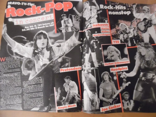 BRAVO  35- 1984 C Wham Depeche Mode ÄRZTE Elvis Duran Maffy Harrison Ford Accept 17