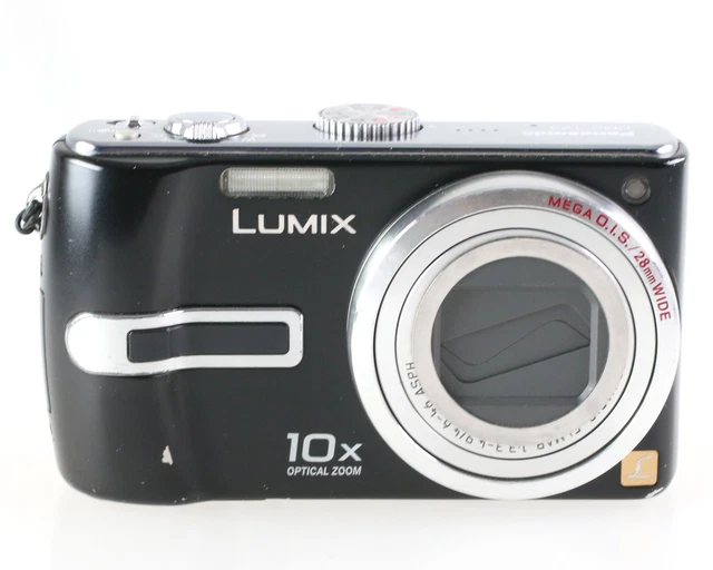 Étui De Transport Pour Appareil Photo Panasonic Lumix - Rigide, Avec Poche Maille Pour Chargeur - Compatible DC-TZ99, LX10, ZS Series