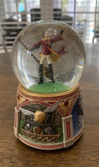 Harry Potter Water Globe Quidditch San Francisco Music Box Co. Sorcerers Stone