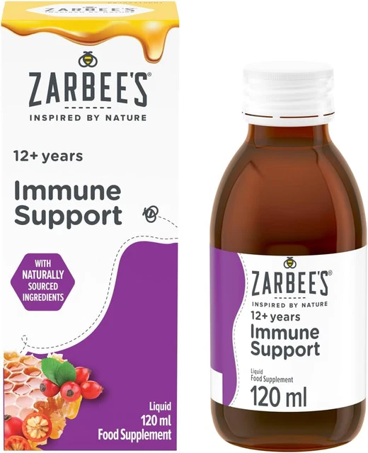 ZARBEE'S ADULT IMMUNE Support Liquid Multivitamin, 120ml £7.02
