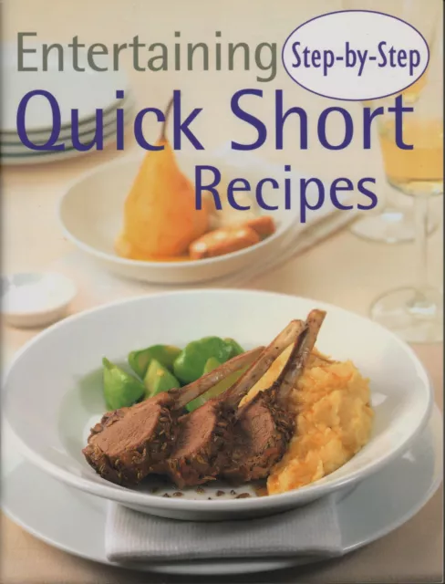 Family Circle - ENTERTAINING QUICK SHORT RECIPES - Bay Books - BRAND NEW COND