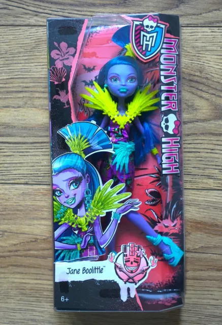 Monster High Ghouls Getaway Jane Boolittle Doll NIB