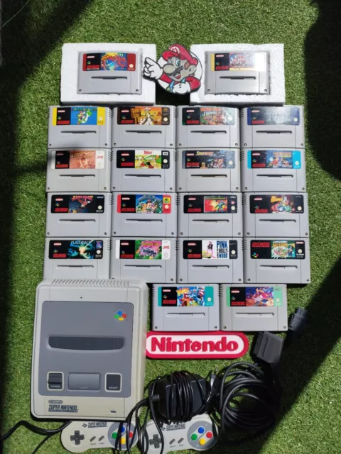 Super Nintendo NES + 20 Jeux, Super Metroid, street fighter 2..