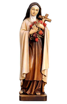 St.Theresia V.Lisieux Holy Statue Theresa from Wood