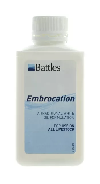 Battles Embrocation - for use on all livestock.