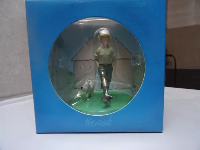 Coffret Scene, Tintin En Afrique Figurines Moulinsart