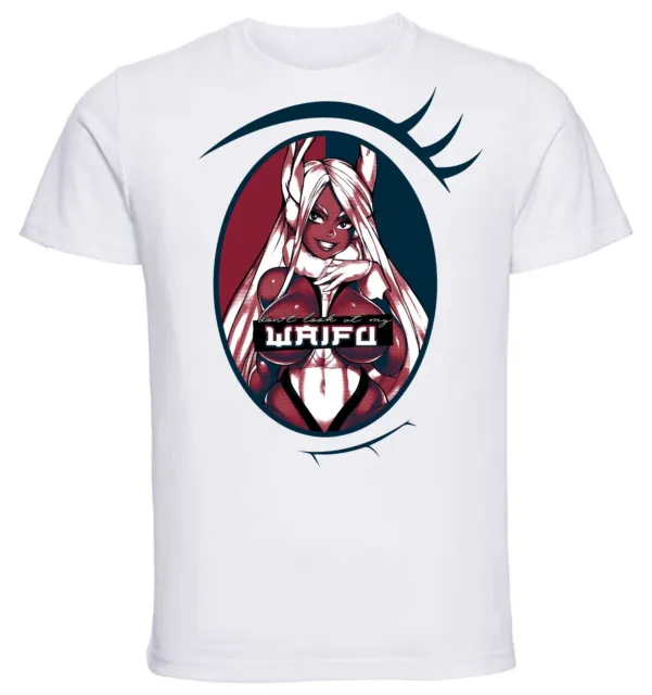 T-Shirt White Unisex - Propaganda Waifu - My Hero Academia - Miruko - PE0262