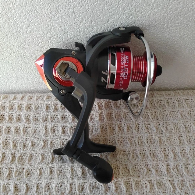 ROMASA RC1000 スピニングリール フィッシングリール レッド
