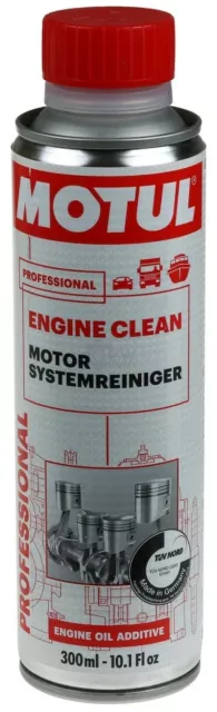 Motul Engine Clean Cleanser Oil Change Flush Additive Engine Cleaner