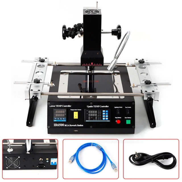 Upgraded BGA Rework Station PS3 Laptop Infrared Soldering & Welding Reballing