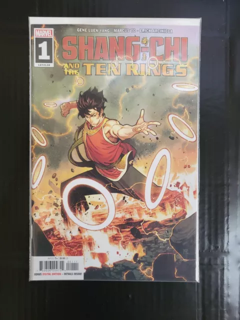 Shang-Chi and the Ten Rings #1 2022 MARVEL Dike Ruan Main Cover