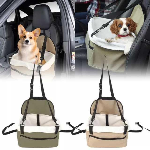 Folding Pets Car Seat Safe Booster Cat Puppy Dog Travel Carrier Bed Bag Kennel