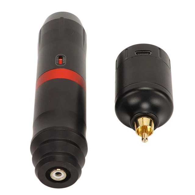 Wireless Tattoo Pen Kit | Powerful Motor | Black Ink | Tattoo Machine Set