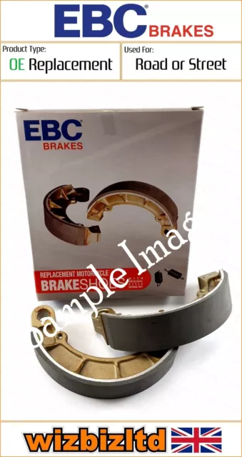 Honda NX 50 Caren 1980-1982 EBC Rear Brake Shoes [Springs Included] [OE-Series]