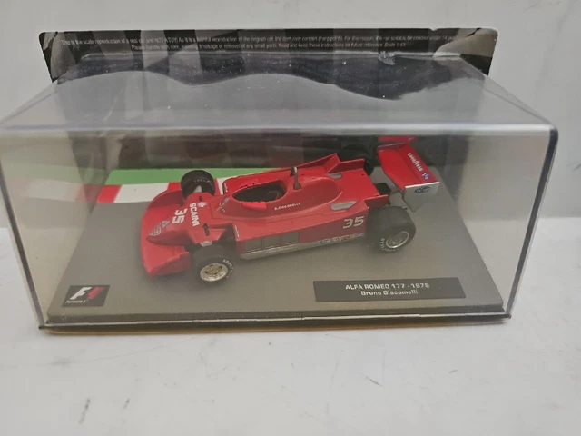Formular 177 BRUNO GIACOMETTI ALFA Romeo 177 F1 Formula 1 Modelli pressofusi ...
