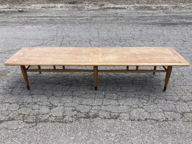 Mid Century Modern "LANE ACCLAIM" surfboard coffee table vintage 1950's Mid Century Modern "LANE ACCLAIM" surfboard coffee table vintage 1950's