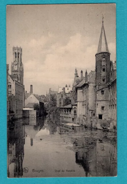 Ka   CPA / Carte Postale :  Bruges , Quai du Rosaire