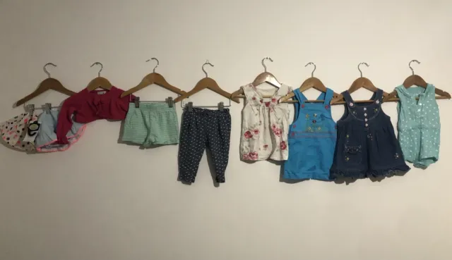 Baby Girls Bundle Of Clothes Age 6-9 Months Jasper Conran M&S Gap Next
