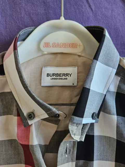 Burberry Men's Brown Shirt Size S