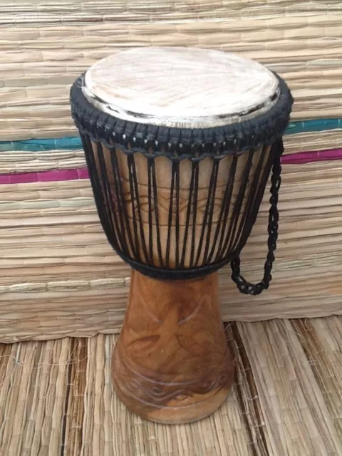 Genuine African Professional 11" Djembe with half price drum bag