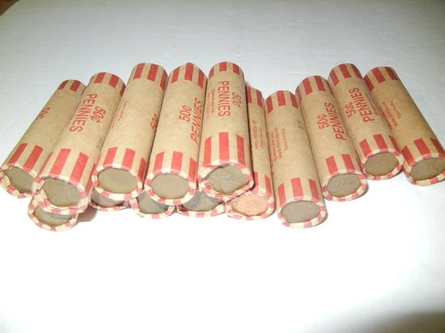 One Shotgun Roll of Lincoln Wheat Cents (50 coins)
