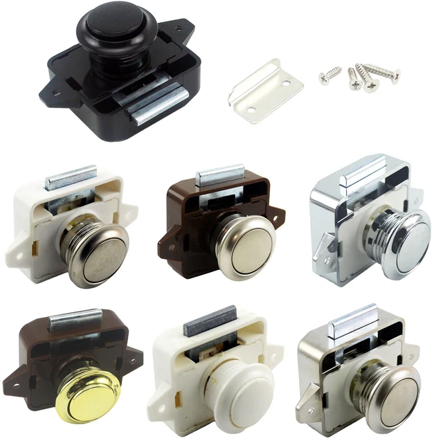 CINQ CAMPER CARAVANE Bateau Moteur Maison Armoire Verrou avec Poignée ...