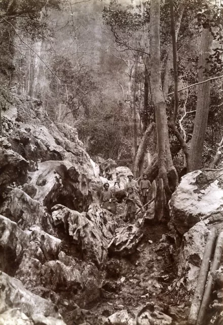 Build a Road Cai Kinh French Occupation Vietnam Old Photo Tong Sing 1895