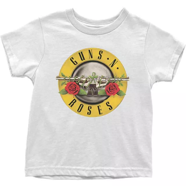 Maglietta Guns N' Roses Logo Classico Bambini Ufficiale Bambini Ragazzi