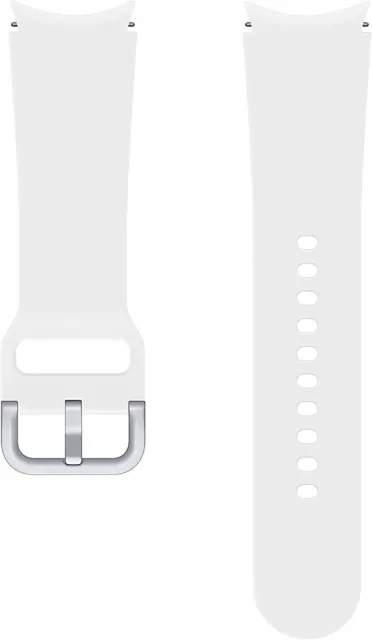 Samsung Galaxy Watch 4/5/5 Pro Sport Band 20mm S/M White - ET-SFR86SWEGEU