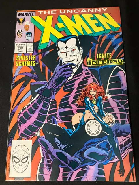 Uncanny X-Men (1981) #239 Marvel - 1st Mr. Sinister Cover, 2nd Appearance NM
