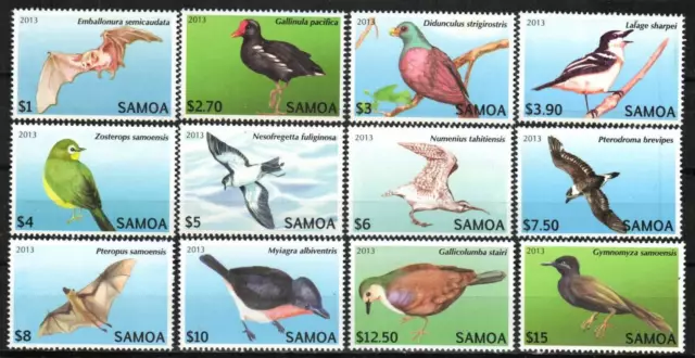 Samoa Stamp 1142-1153  - Birds definitive set of 12