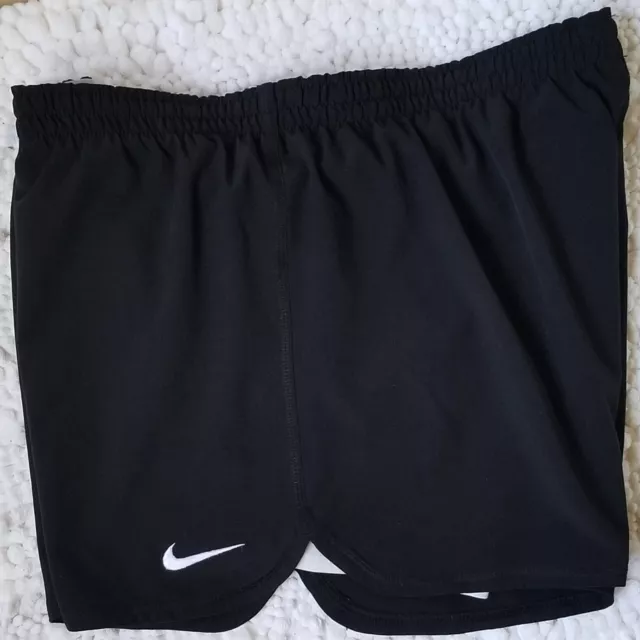 NIKE Dri-Fit Phantom Double Up BLACK Training Shorts 439628-016 Women's Sz XL