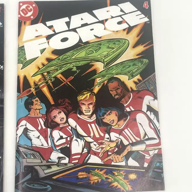 1982 ATARI FORCE Vol 1. No. 1  & Vol 1. No 4.  DC Comics 1982 3