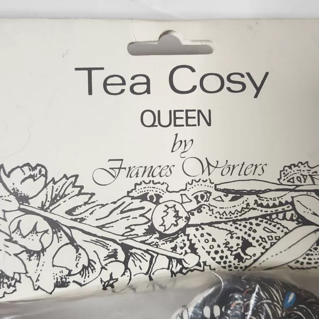 Frances Worters Quilted, Queen Elizabeth I Tea Cosy Cozy New Unopened Vintage 3