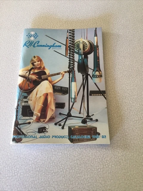 R.H.Cunningham  Professional Audio  Products Catalogue 1981-82