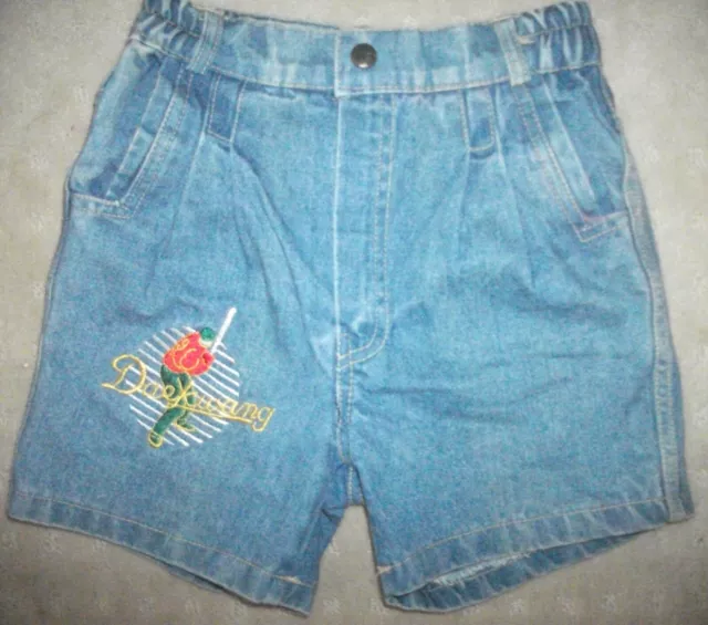 Unisex  Size 8-10 Denim shorts   BNWOT + post disc offer