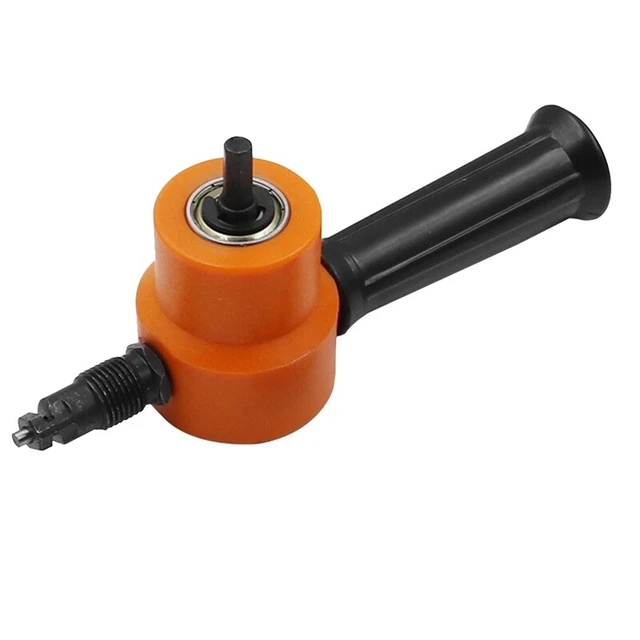 Taglierina Per Lamiere EVTSCAN A Doppia Testa - Per Trapani Elettrici/Pneumatici, Taglio Acciaio, Rame, Alluminio - Foto 3