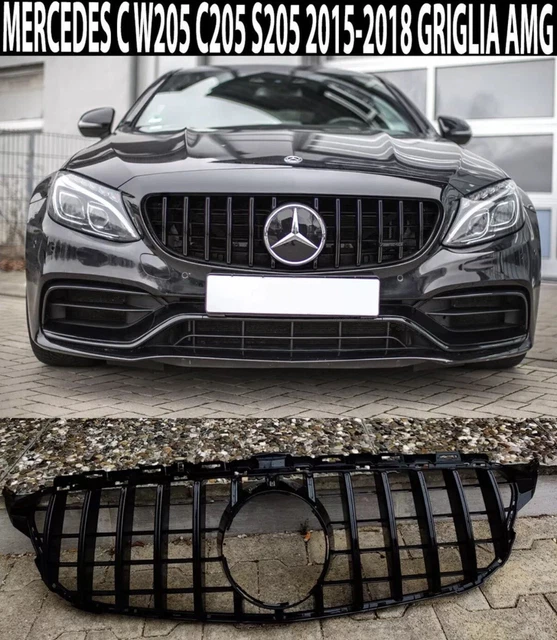 Calandra Griglia Centrale valida per Mercedes Classe C | 2014-2018