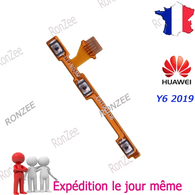 Nappe Bouton Power ON/OFF Pour OPPO REALME 6 (RMX2001) – Neuf, Orange