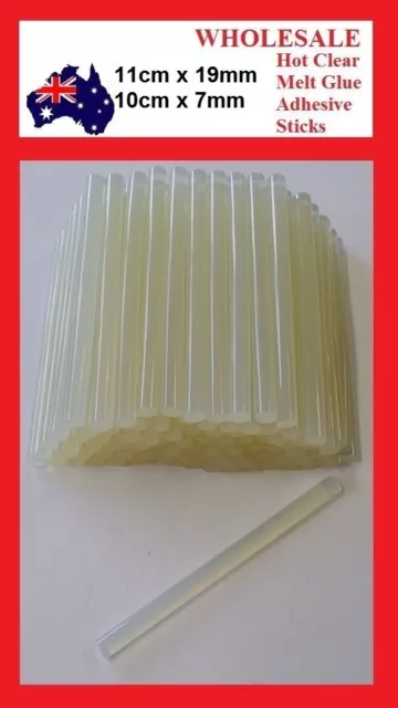 Bulk SALE 100X7MM Clear Melt Glue Adhesive Sticks For Glue Gun Fast shipping