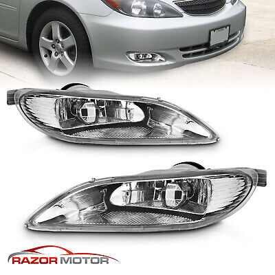For 2002-2004 Toyota Camry/2005-2008 Corolla Bumper Fog Lights+Switch&Wiring